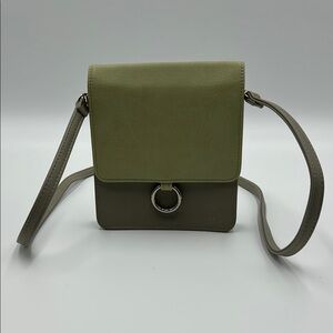 K. Carroll Modern Green Crossbody Bag with Adjustable Strap